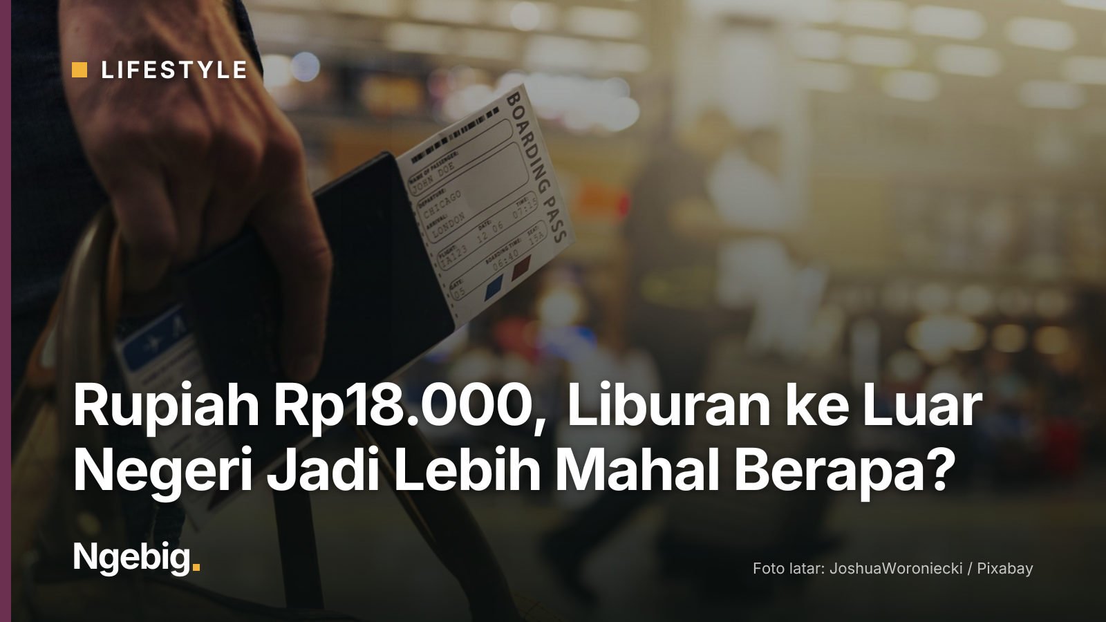 Sampul artikel Rupiah Rp18.000, Liburan ke Luar Negeri Jadi Lebih Mahal Berapa? dengan latar foto merry christmas, boardin...