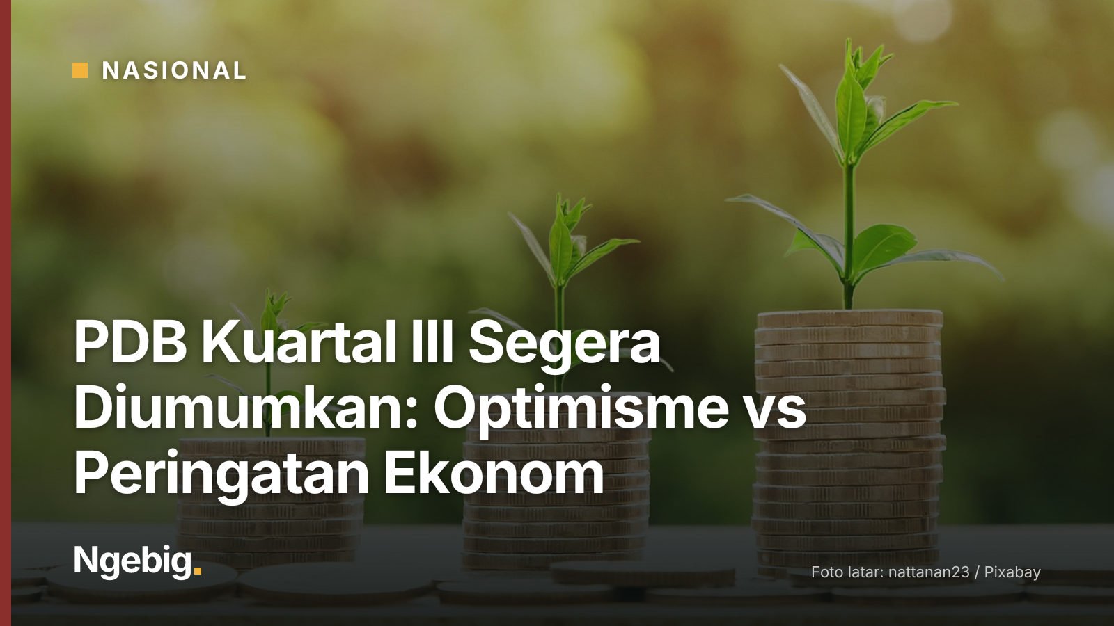Sampul artikel PDB Kuartal III Segera Diumumkan: Optimisme vs Peringatan Ekonom dengan latar foto money, profit, finance,...